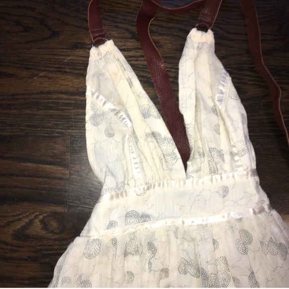 Vintage Backless Halter Dress, Fits S-XS - Picture 3 of 6